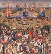 BOSCH, Hieronymus The Garden of Earthly Delights oil on canvas